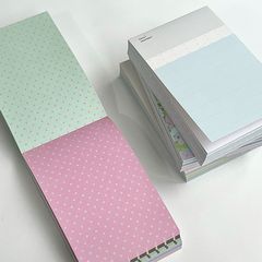 A7便签厚本书写便签装饰内页基础手帐纸本素材活页纸哇卡哇卡