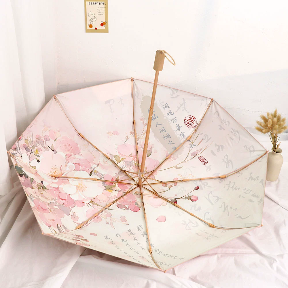 Umbrella solar-powered, sun protection, UV protection