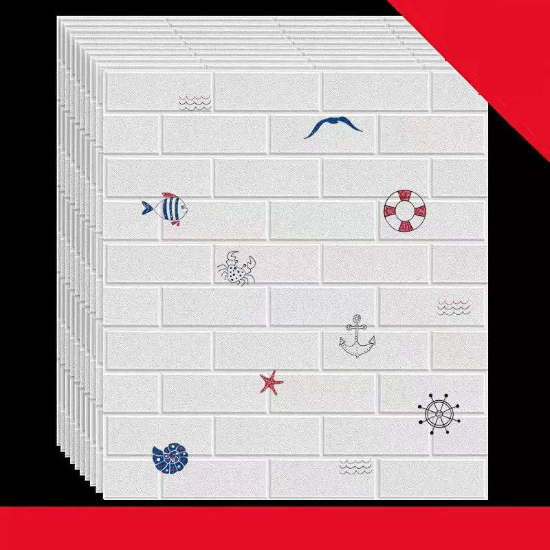 3D самоклеящиеся панели для декоративной стены, 35×38.5 см или 70×77 см, кирпичный и декоративный узор, на заказ