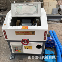 外圆去毛刺抛光设备不锈钢外圆自动拉丝机圆管除锈抛光机台式