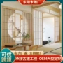 定制厨房推拉日式花格