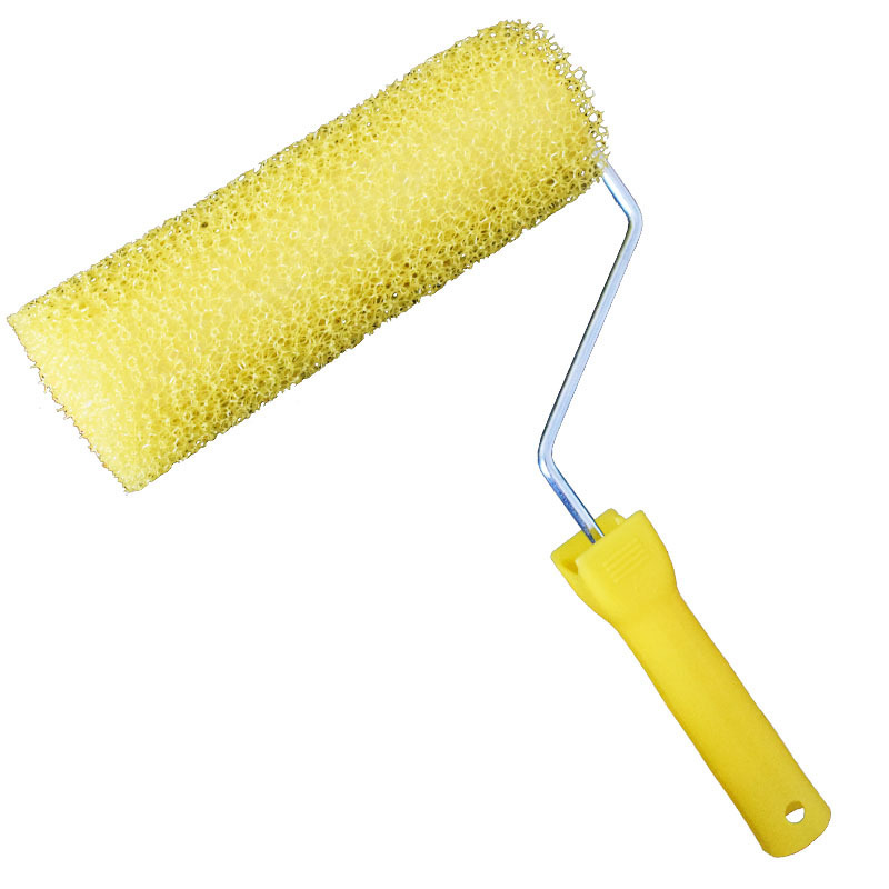 8 pulgadas rodillo espuma de poliéster dibujo de flores artísticas de piel de naranja Hua De Hao Jia