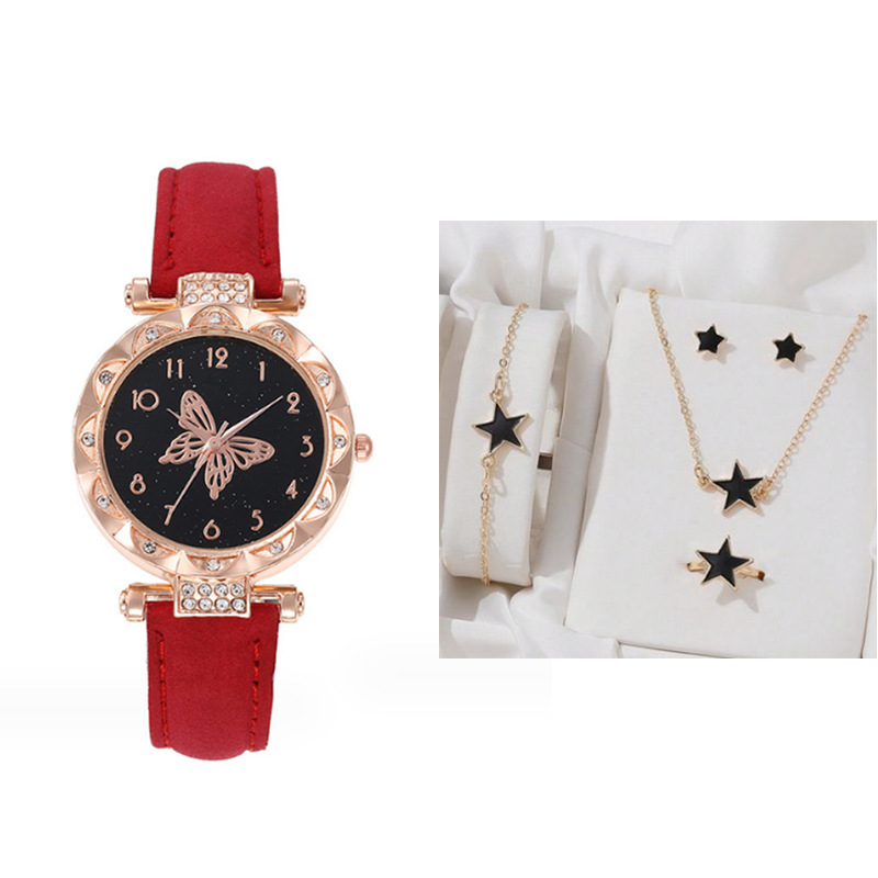 80g Weight Ordinary Glass Mirror Material Flannel bag Strap Material Watch Classification Pointer Display Type Buckle Buckle Style Round Dial Shape Daily, Street Occasion Quartz Movement Butterfly Pattern Women's Gender Casual Style Casual Butterfly Buckle Quartz Women's Watches 22
