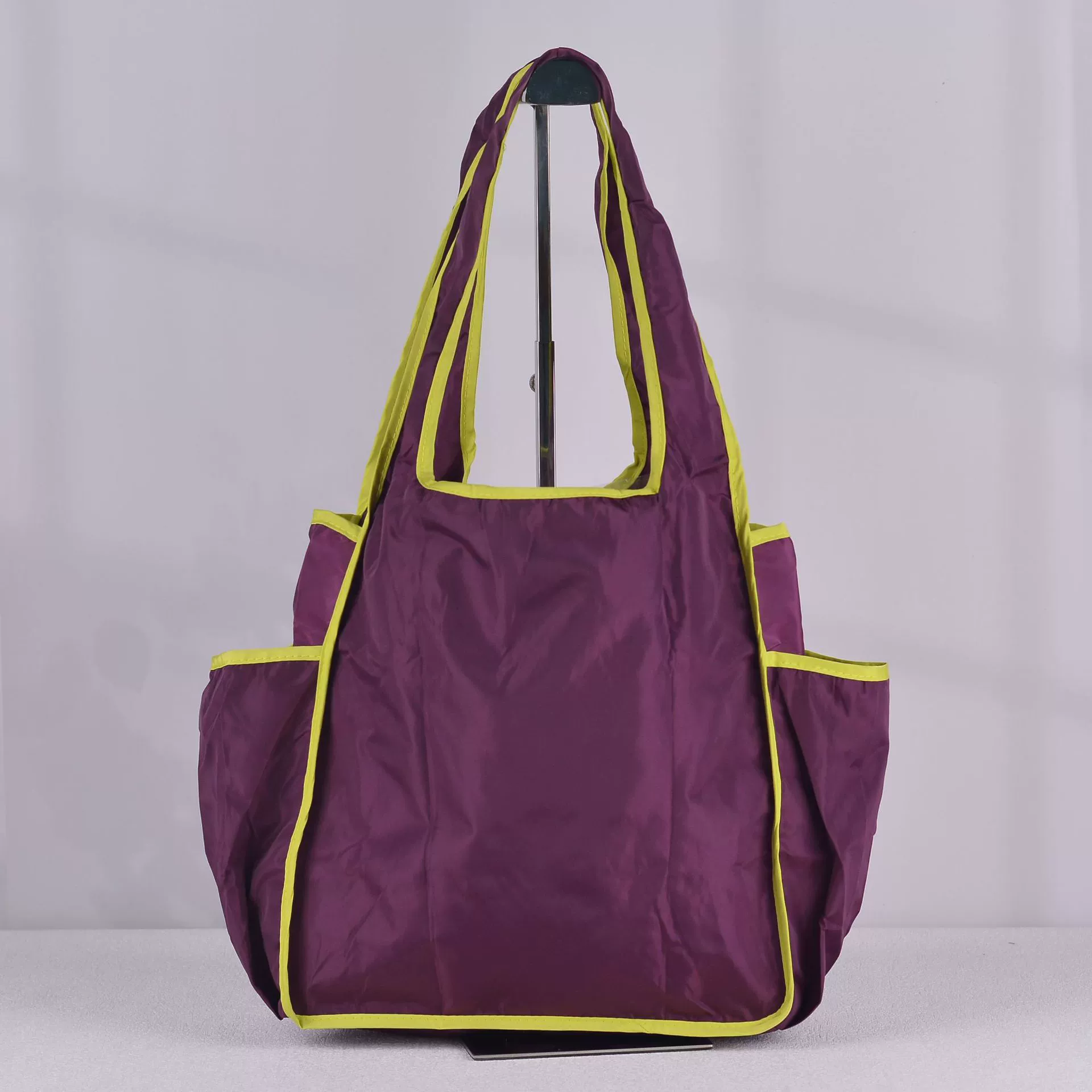 Capacious shoulder bag, foldable one-shoulder bag, shopping bag, (Physicals)