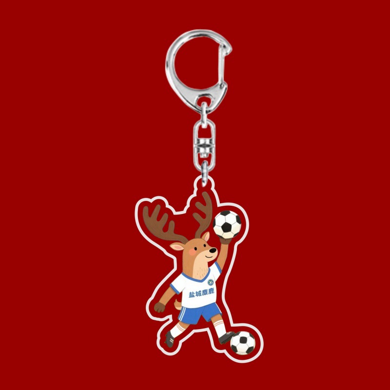 蘇州スーパーリーグ江蘇サッカーアクリルキーホルダーグッズ漫画プロモーションサポートギフト卸売|undefined