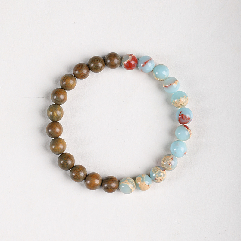 Yuyue [녹색 백단 팔찌]