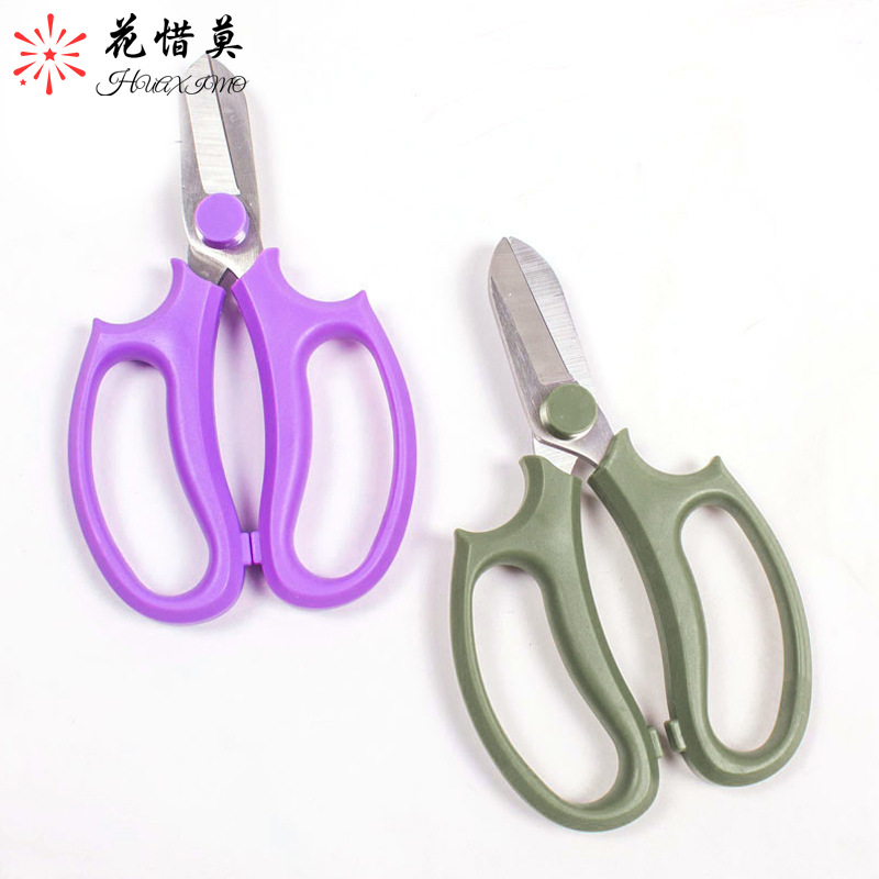 Tijeras florales, ramas de flores, herramientas de poda de ramas, material de acero inoxidable, suministros de floristería, herramientas de poda de jardinería al por mayor