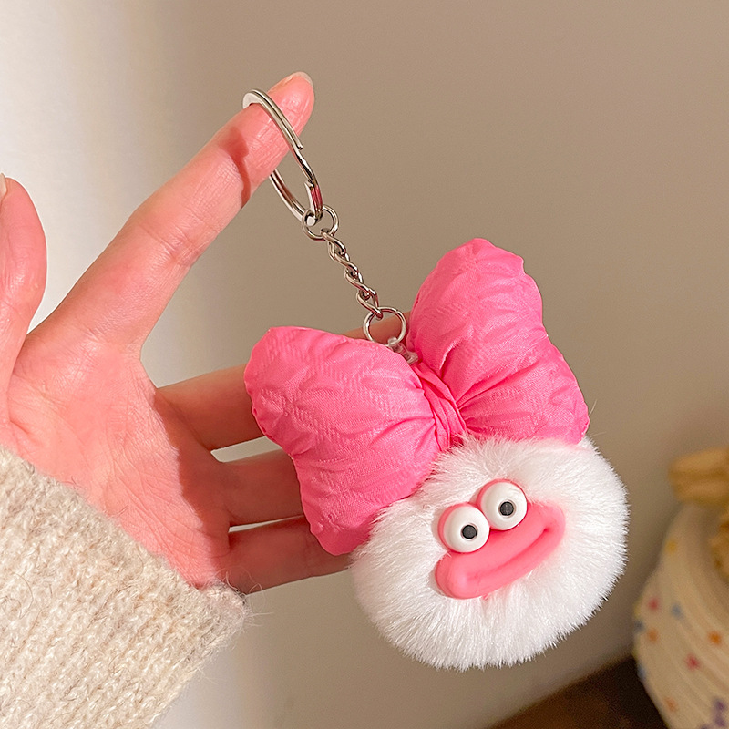 新しいぬいぐるみ面白いソーセージ口ペンダント面白いキーホルダーカップル親友学生バッグペンダント人形卸売|undefined