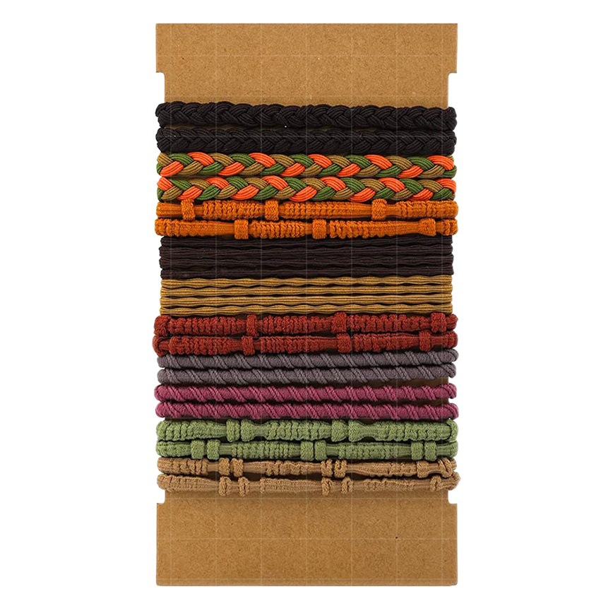 Transfronterizo Amazon popular hecho a mano banda de goma básica banda de pelo de la vendimia de las mujeres cuerda del pelo pulsera Bohemia accesorios para el cabello