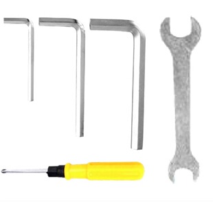 Bicycle mountain bike saddle assembly tool 13-15 open end wrench 6MM hexagon socket tool accessories wholesale