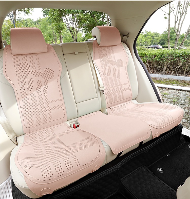 2026 new suede material saddle cushion car seat cushion all-season small waist seat cushion MA9