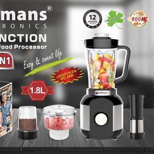 Hoffmans 1268 4 in 1 Multi-Function Food Processor 8Pc/Ctn