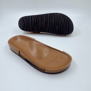 Cross-Border New African, South American and Middle Eastern Inflatable Pvc Craft Women's Double-Layer Cork Export Sandals and Slippers Factory