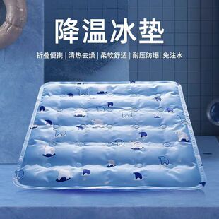 Ice Cushion Cushion Student Summer Cool Butt Water-Filled Cooling Water Bag Summer Ice Bag Car Water Cushion Ice Pillow
