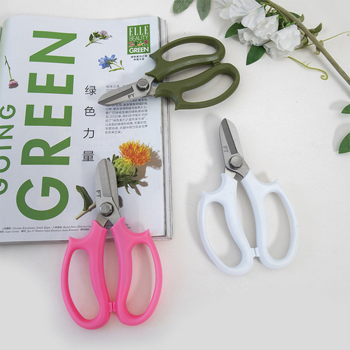 Multifunctional flower bouquet scissors, simulated flower scissors, ribbon cutting, flower stem cutting, flower shop floral material wholesale