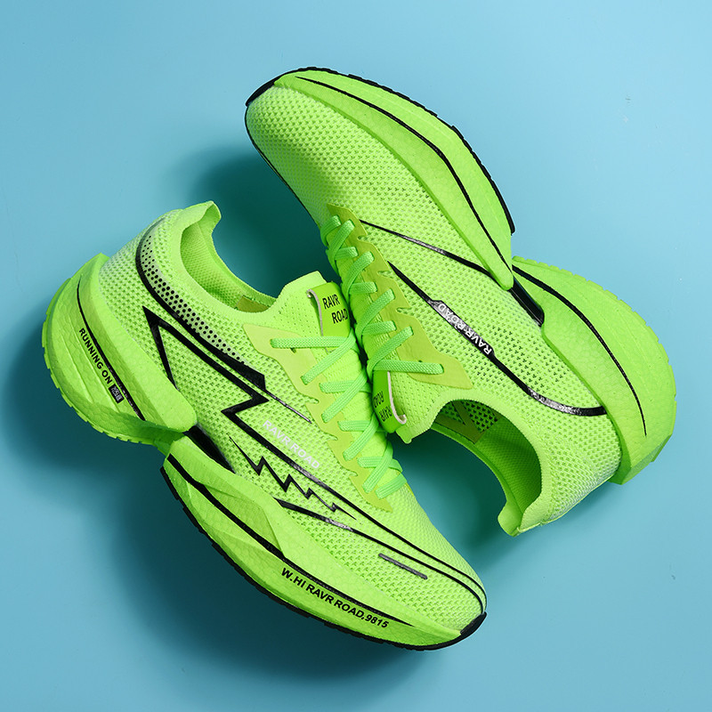 Planche de course en carbone explosive Qf2 Friction Sound Running pour hommes et femmes, course de marathon professionnelle Rebound et amorti_voghion.com