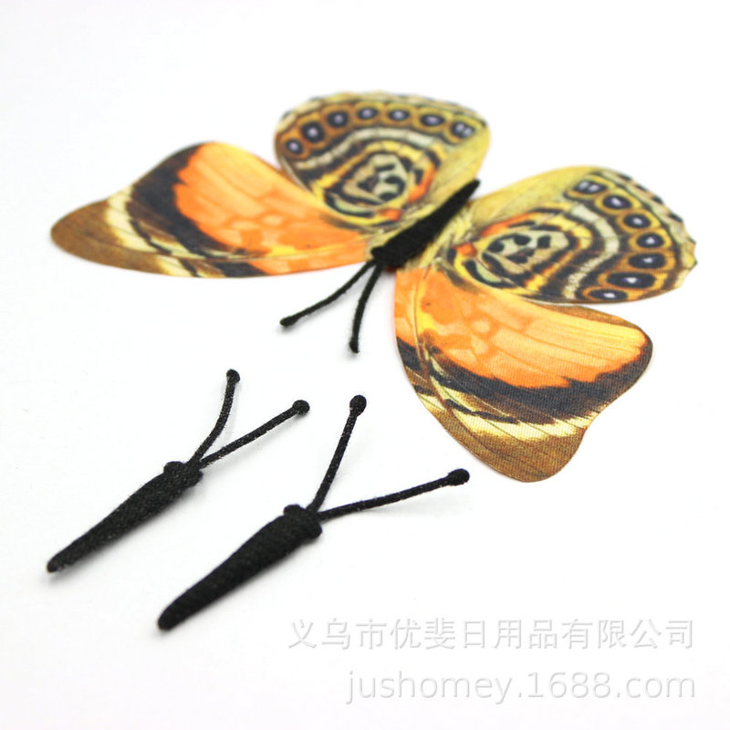 Suede black butterfly body soft butterfly body handmade simulation yarn butterfly material diy jewelry accessories Suede black butterfly body soft butterfly body handmade simulation yarn butterfly material diy jewelry accessories