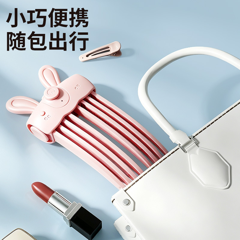 High-Top Volumizing Magic Tool: Wireless Charging Heated Volumizing Clip for Soft and Fluffy Hair, Designed to Lift and Shape the Crown of the Head
