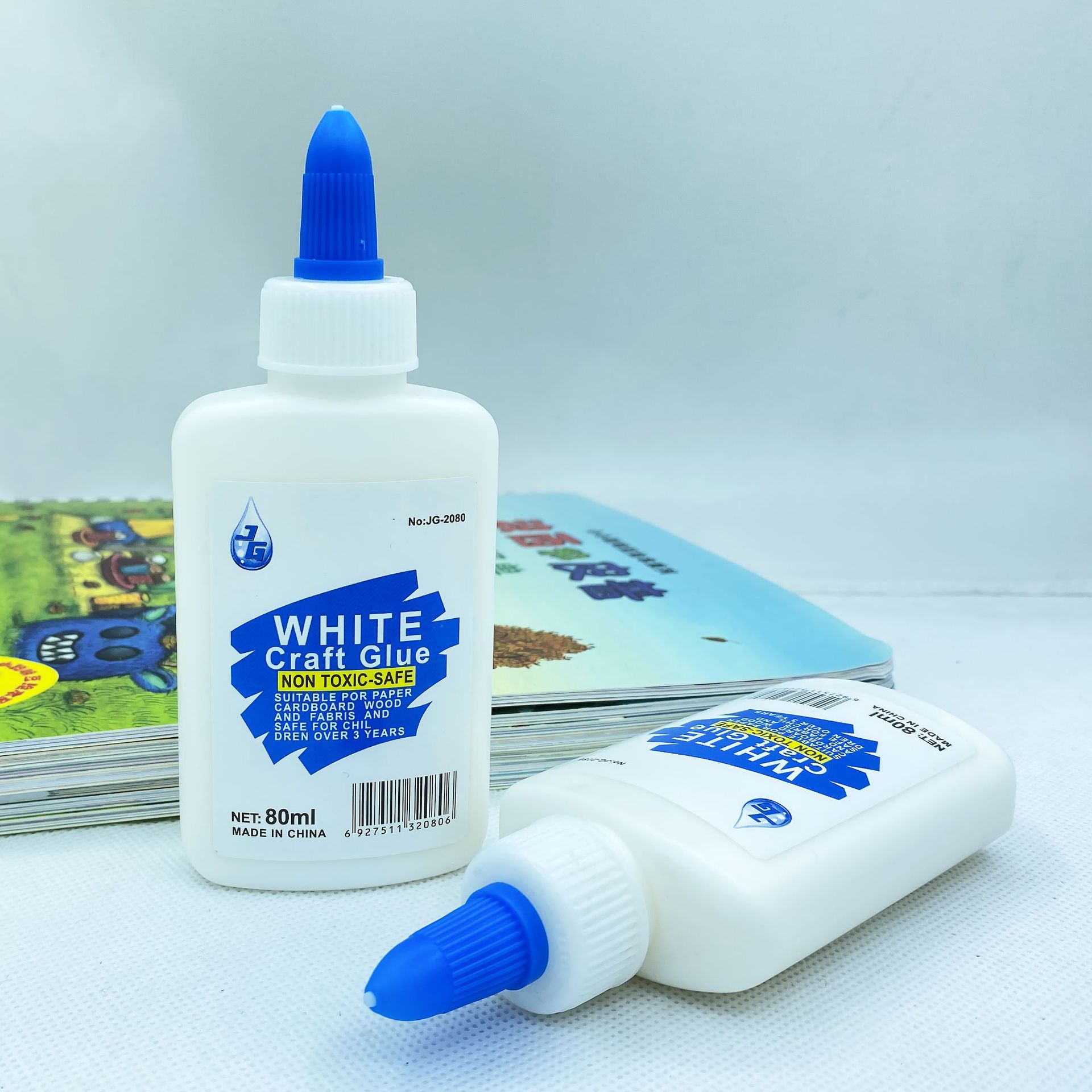 Estudiantes de pegamento blanco DIY lecciones manuales utilizando pegamento adhesivo papel adhesivo artesanal para niños látex blanco 40g fuerte adhesivo al por mayor
