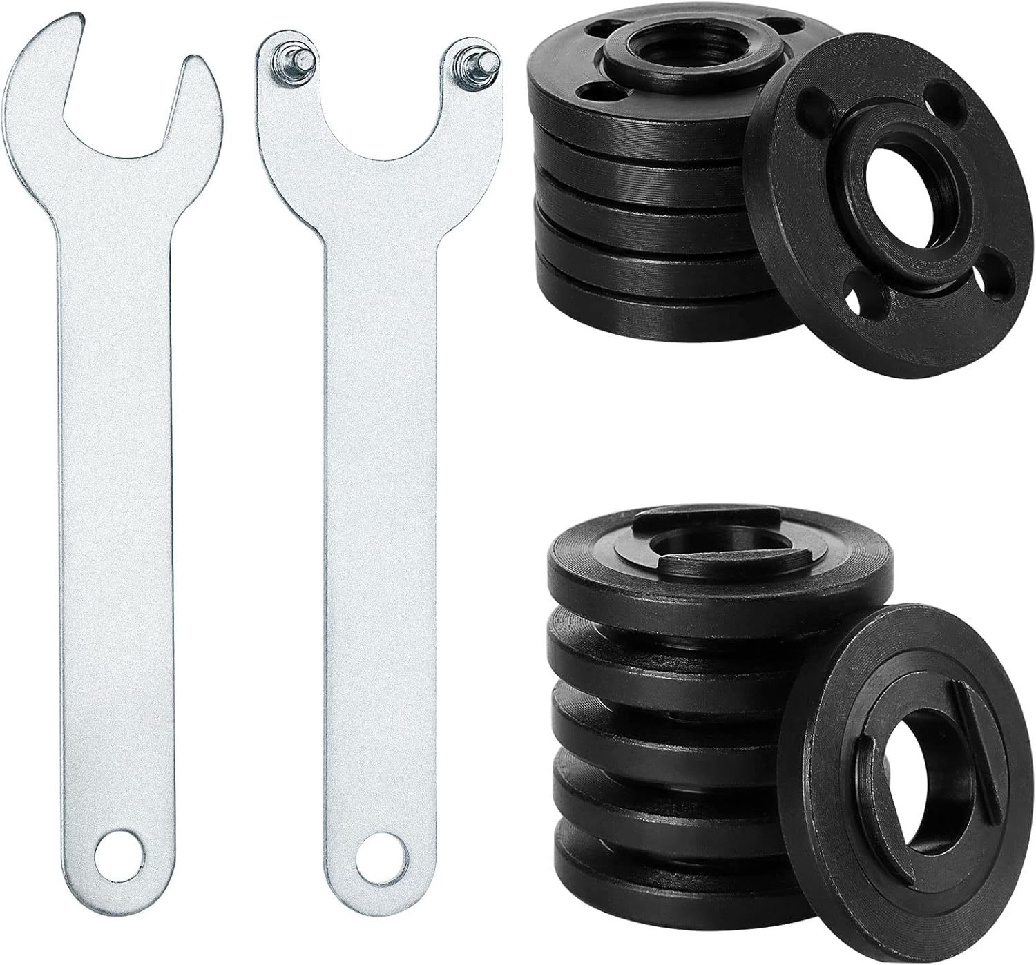 2 wrenches + 5 sets of pressure plates (507g)