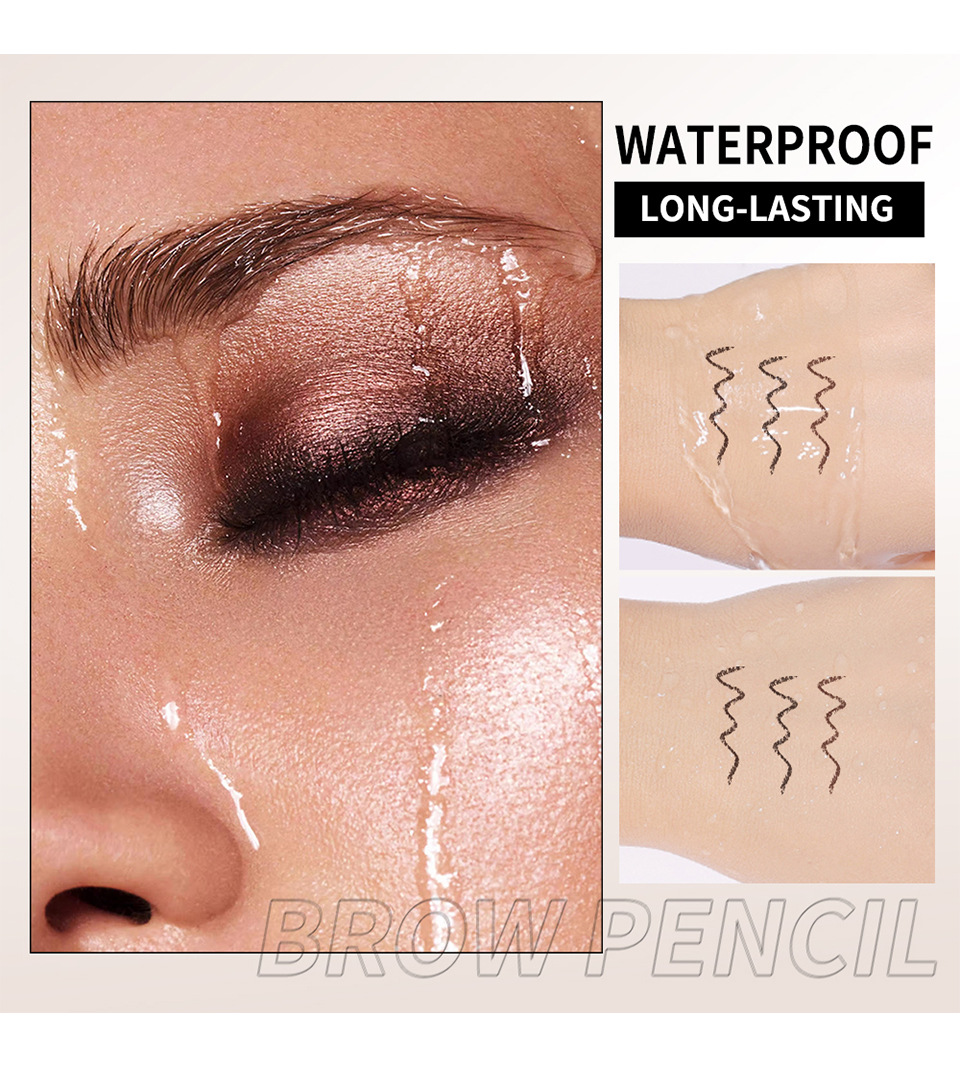 Lakerain Eyebrow Pencil Two-in-One Wild Eyebrow Pencil undefined