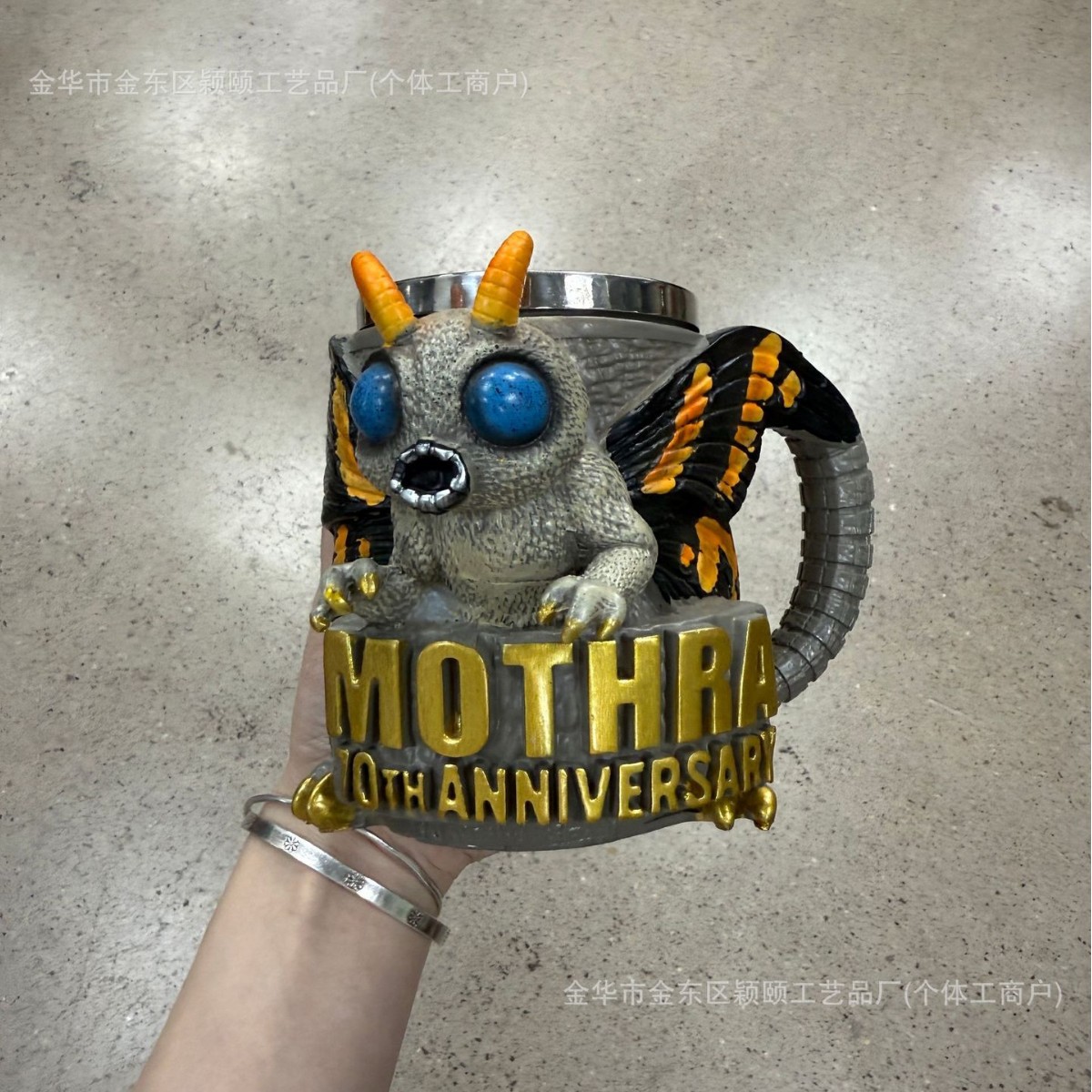 Nuevo estilo transfronterizo Godzilla 70th Anniversary3Dmug Copa del 70 aniversario de Godzilla