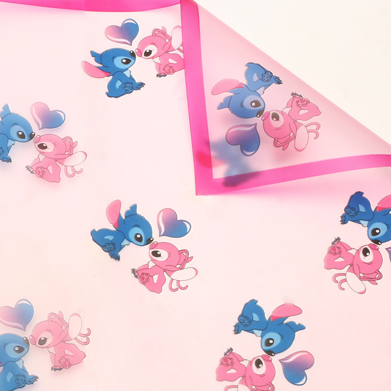 Papel de regalo floral impermeable creativo
