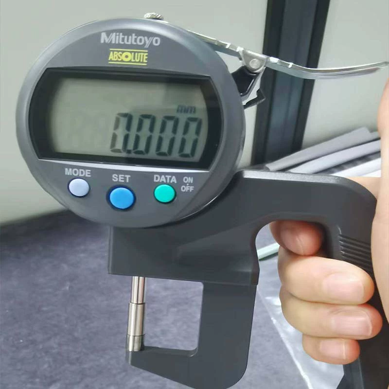 Прецизионный измеритель толщины диафрагмы литиевой батареи 1um/измеритель толщины пленки с цифровым дисплеем Japan Sanfeng