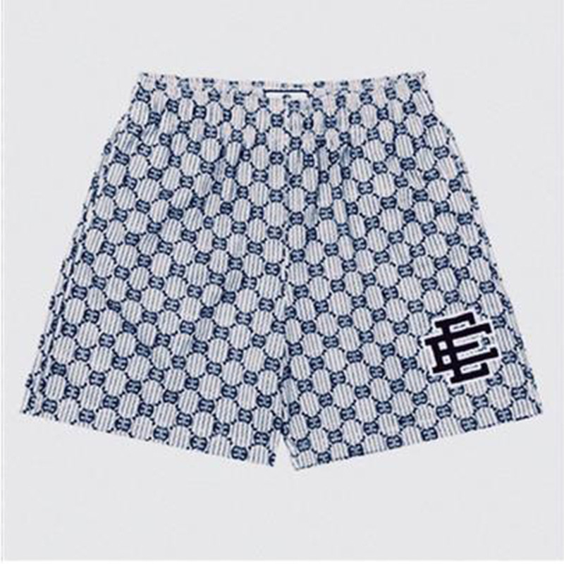 Eric Emanuel EE Pantalones cortos de malla para hombres y mujeres, pantalones de baloncesto deportivo de cuatro puntos