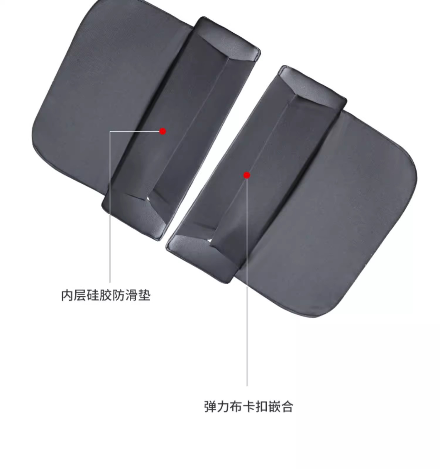 Special Mercedes-Benz Armrest Box Heightening Pad Gle/Gls Protective Original Car Color Mobile Phone Bag Artifact Car Supplies Modification