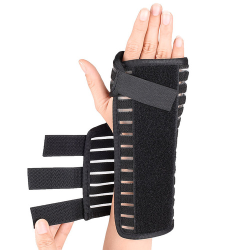 Breathable fitness basketball protective fixed support palm adjustable aluminum strip support wrist protector available in all seasons