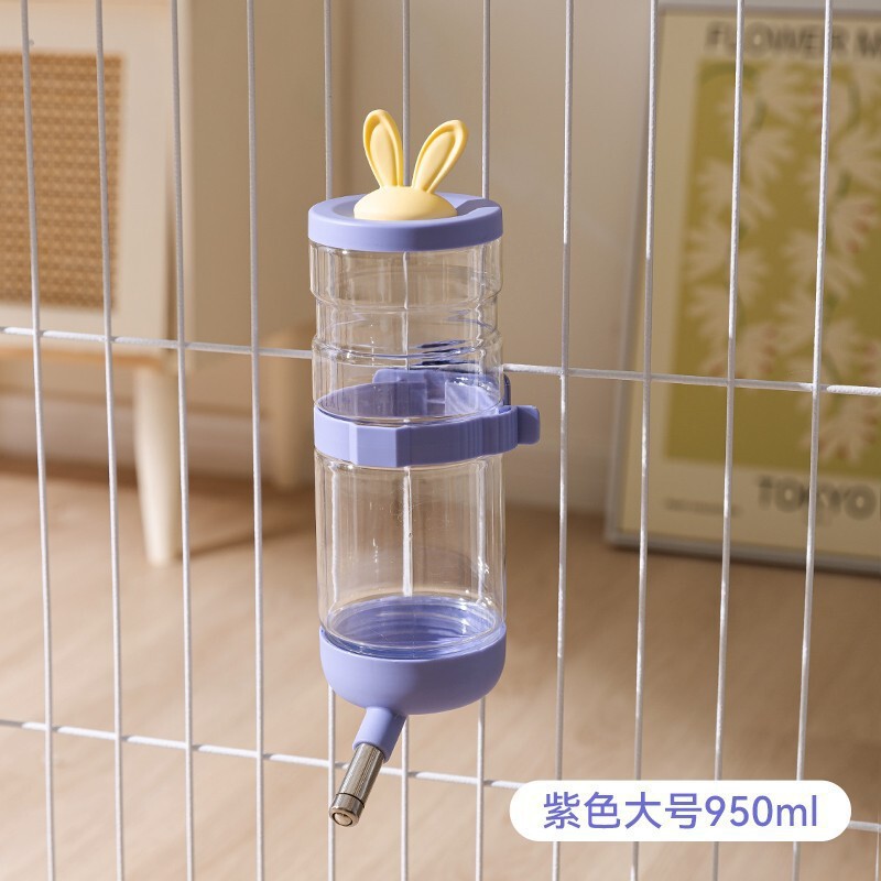 狗狗挂式饮水器不湿嘴悬挂式小狗水壶狗喝水喂水器挂笼子宠物用品|undefined