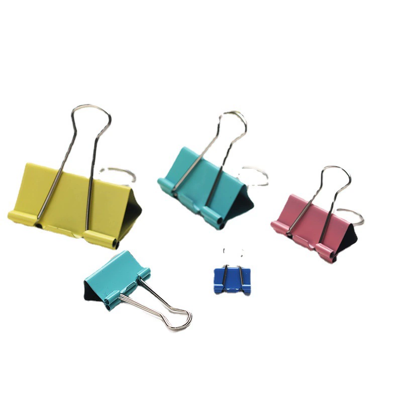 25mm long -tail clip medium bulk color swallow clip cross -border e -commerce cargo folder No. 4 financial ticket clip