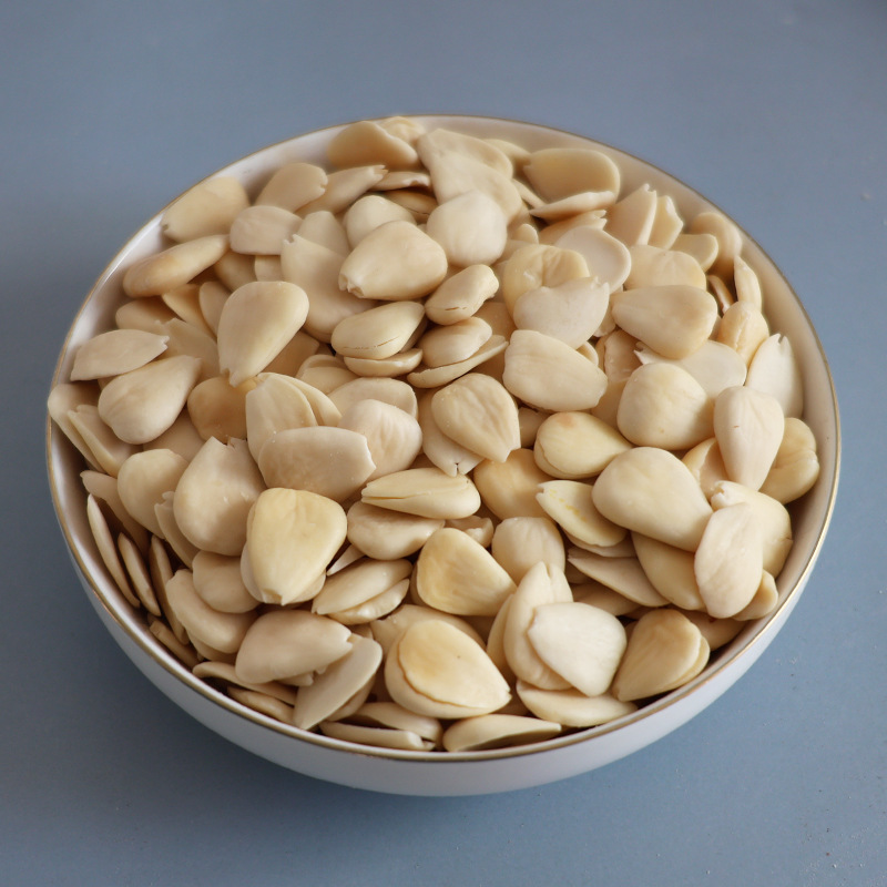 【1kg】承德甜南杏仁片打豆浆原味去皮生光中山南北杏仁坚果食用|undefined