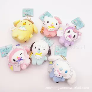 Sanrio, Hello Kitty, японский детский соска, кукла, подвеска