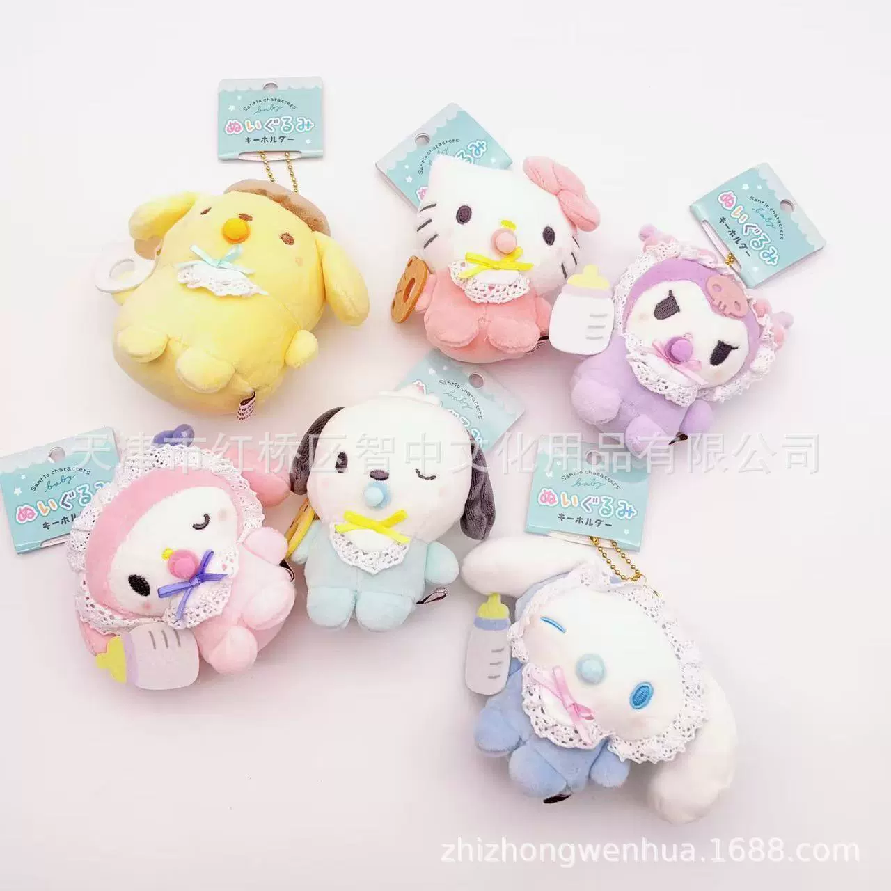 Sanrio, Hello Kitty, японский детский соска, кукла, подвеска