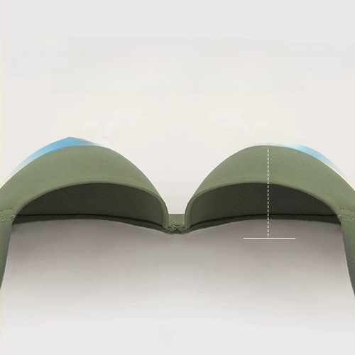 Women's large-size underwired underwear, seamless summer thin style, breast-retracting, anti-sagging, big breasts, small bra bra