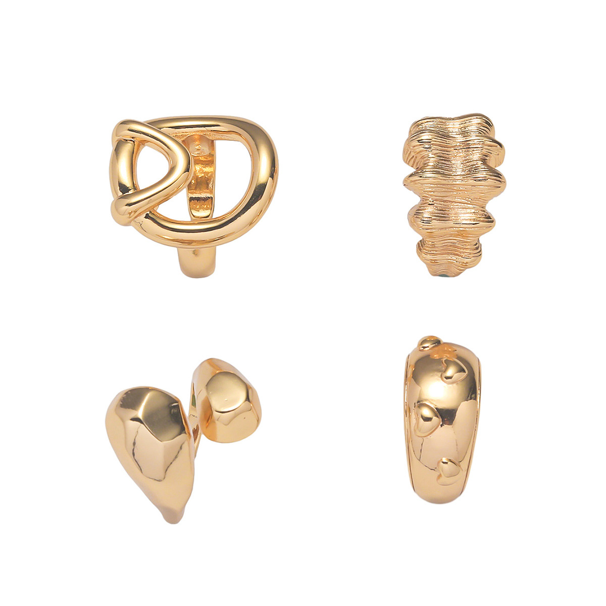 Vintage Romantic Rose Pearl Statement Ring For Women Elegant_voghion.com
