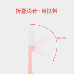 Set of 3 compact foldable safety razor for beginners with protective mesh, wholesale eyebrow razor manufacturer