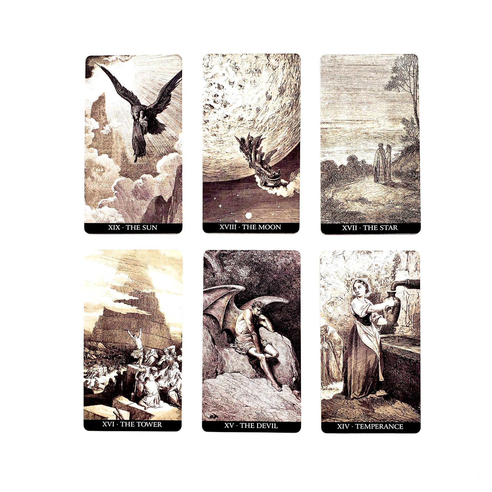 Karty do tarota gustave dore angielska gra imprezowa_voghion.com
