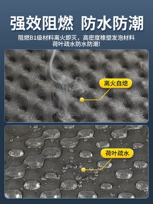 tires, fenders, and interior lining, absorbs – Car sound-absorbing cotton