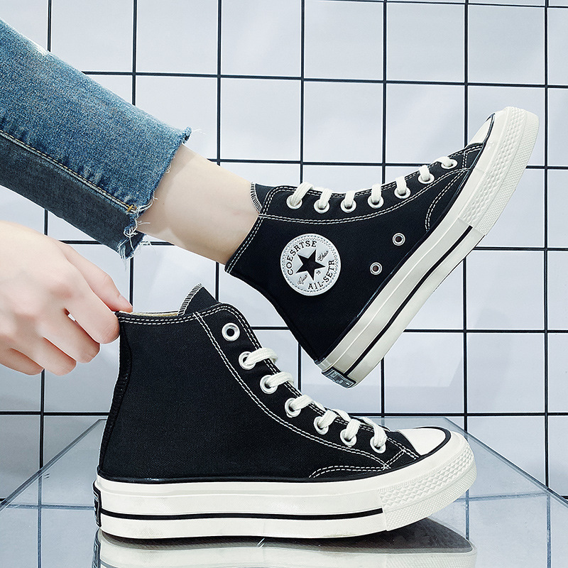 New New 2024 Summer New High Top Men's Canvas 1970S Classic Women's Couple Board Shoes_voghion.com