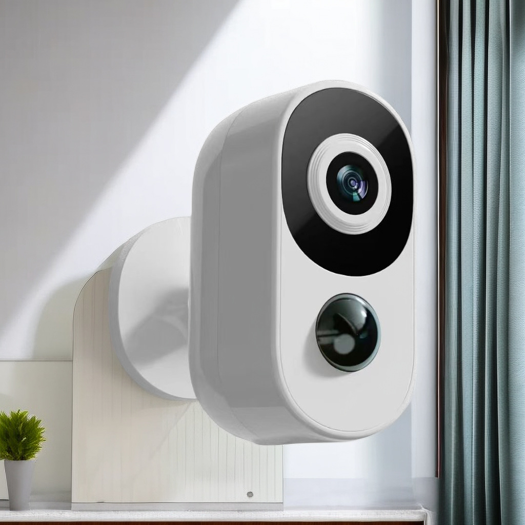 Cámara impermeable de baja potencia en espera larga HD visión nocturna inalámbrica detección de movimiento inteligente cámara de vigilancia doméstica