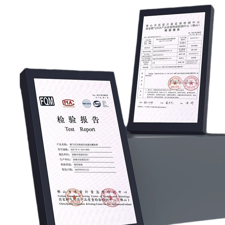 Gas pipe hose gas pipe high pressure explosion-proof natural gas liquefied gas pipe gas stove gas tank metal connection