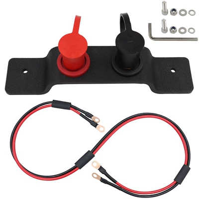 Car battery jumper starter battery terminal repositioning kit remote battery charging (Power supply, ignition system accessories) - thin-wire-07m