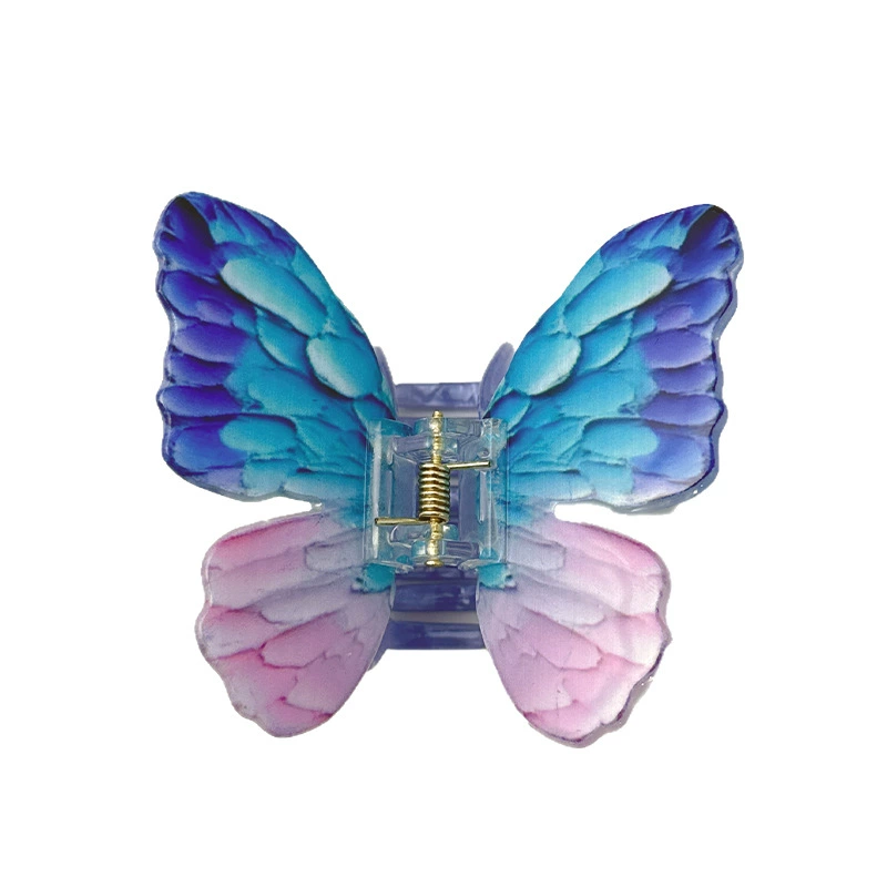 Summer Korean crab pin with butterfly, acrylic shark, elite sophisticated hairgrip, new collection