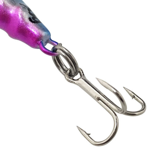 批发路亚铁板10g-60g多色远投铅鱼淡水海钓三本钩鱼饵仿真假饵