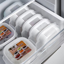 厨房米饭分装盒冷冻盒微波加热保鲜便当盒双层糙米饭杂粮饭小饭盒