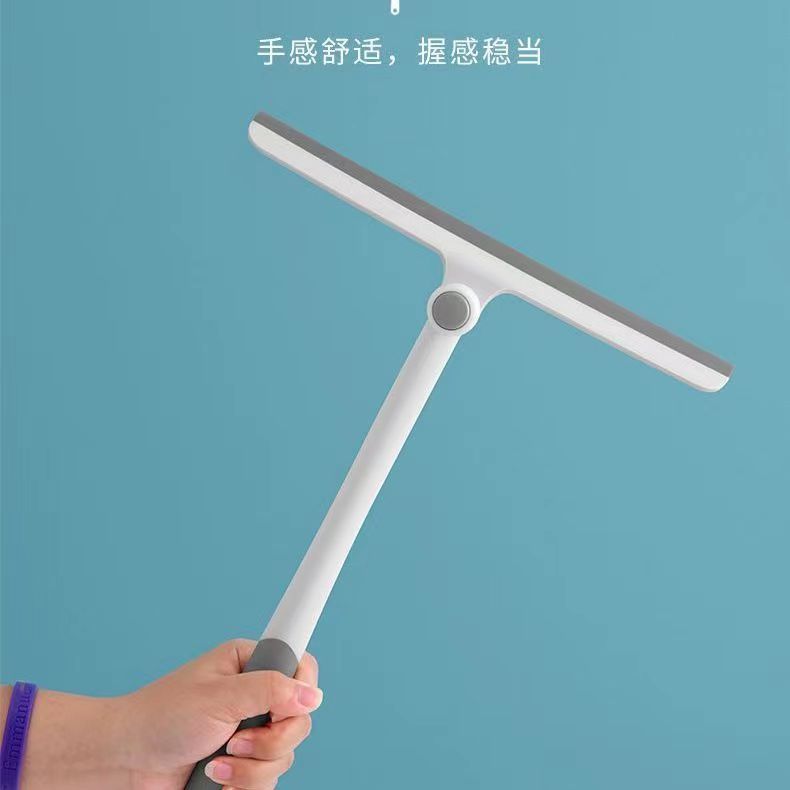 手持型玻璃刮刮水器清洁器360度旋转家用擦擦玻璃浴室清洁刮水板|undefined