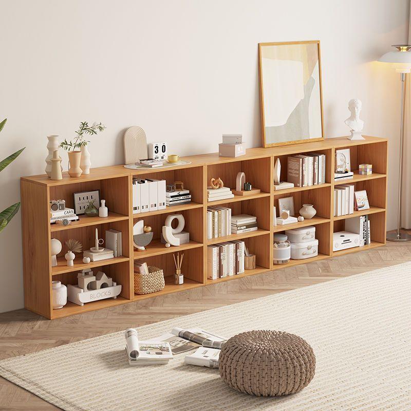 Bookshelf Storage Rack Household Bookcase Storage Cabinet Floor-Standing Free Combination Grid Cabinet Simple Multi-Layer Wall Storage Cabinet